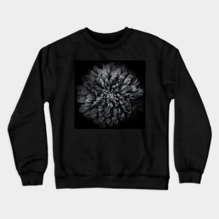 Backyard Flowers In Black And White 68 Crewneck Sweatshirt